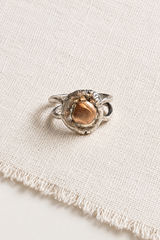 Molten Gold & Sterling Silver Ring