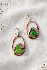 Golden Heart Earring