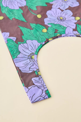 Standard Baggu Maroon Poppy