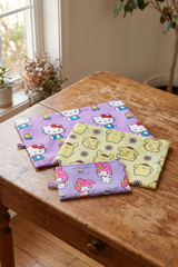 Go Pouch Set Hello Kitty and Friends Florals