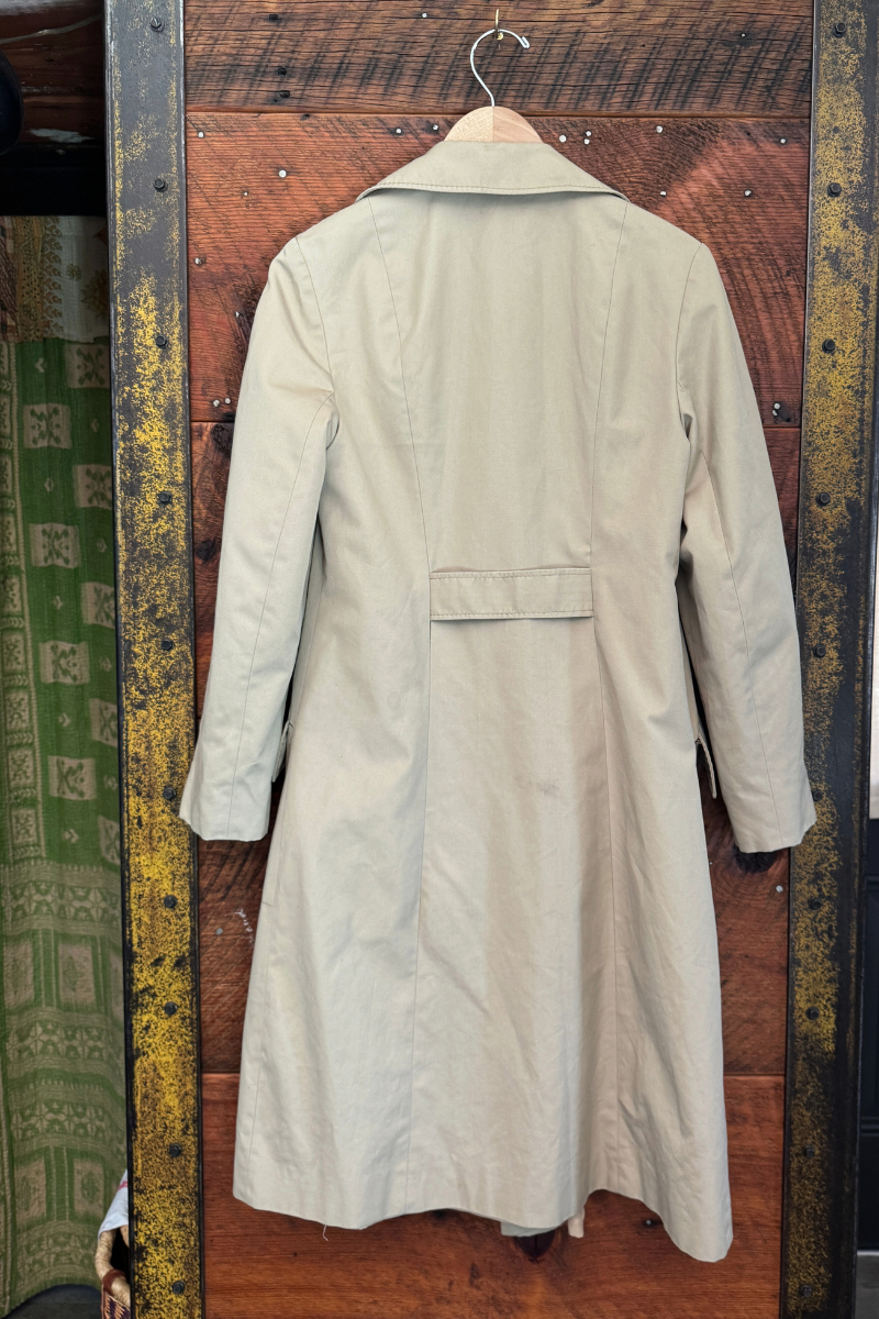Vintage French Trench Coat