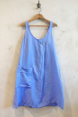 Linen Dress w/Pockets