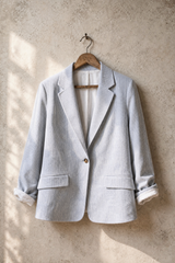 Linen Tailored Blazer