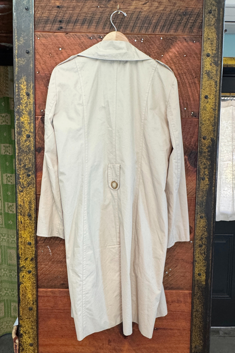 Vintage Entracte Paris Trench Coat