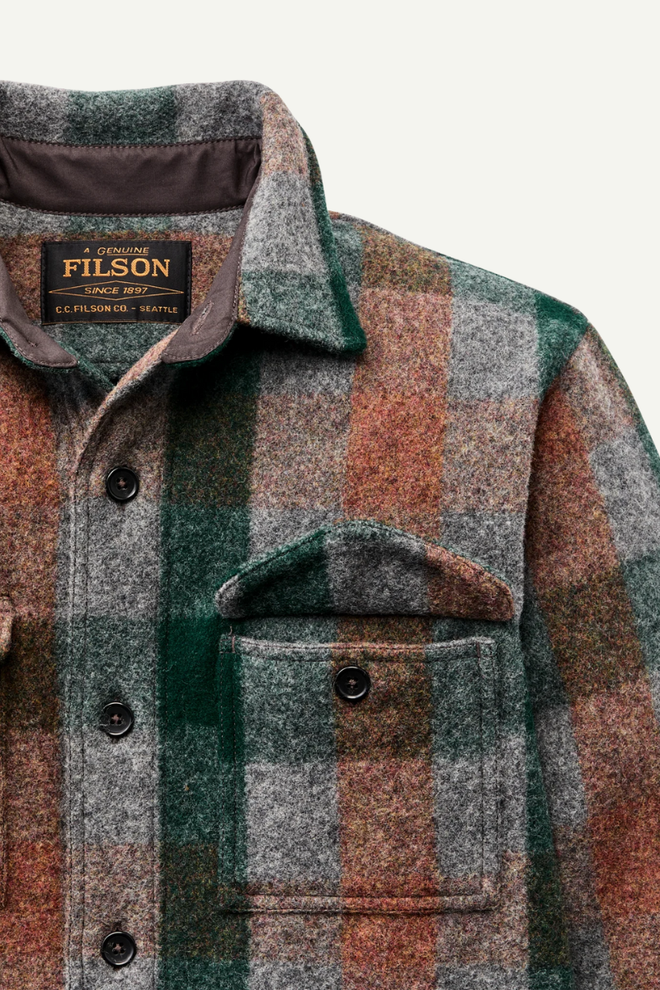 Filson Mackinaw Wool Jac Shirt – Studio Opal Boutique Filson Mackinaw Wool Jac Shirt – Studio Opal Boutique