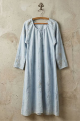 Hand-Mended Linen Chemise Circa 1900, France