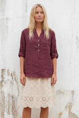 Lovely Linen Blouse