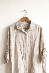 Linen Solid Blouse