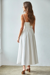 Woven Eyelet Detailed Maxi