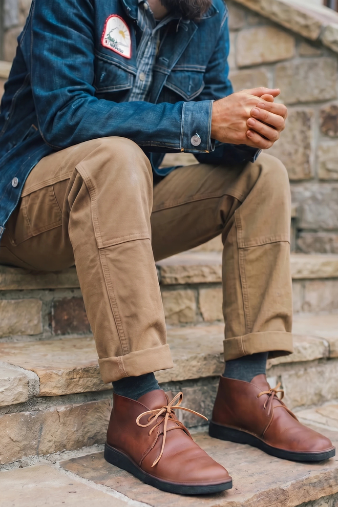 Aurora Shoes Men's North Pacific Brown – Studio Opal Boutique