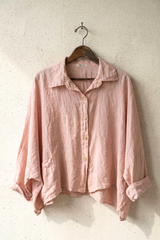 One Pocket Linen Top