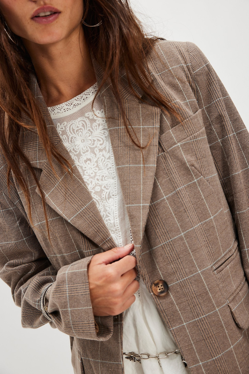 Paper Cut Blazer Pinstripe