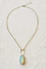 Raw Opal Ocean Necklace
