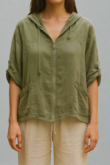 Linen Spring Hoodie