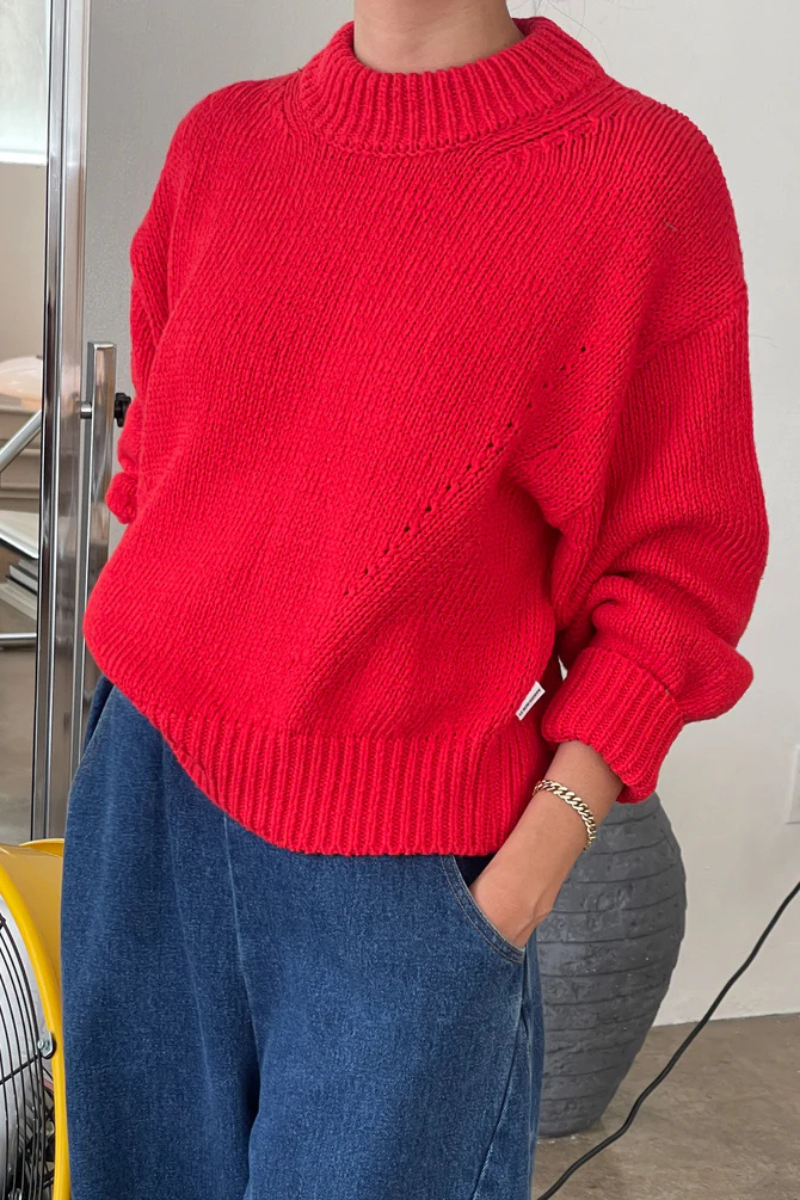 Zoe Cotton Sweater