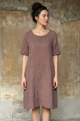 Cotton Crinkle Dress