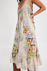 Applique Vianney Slip Dress