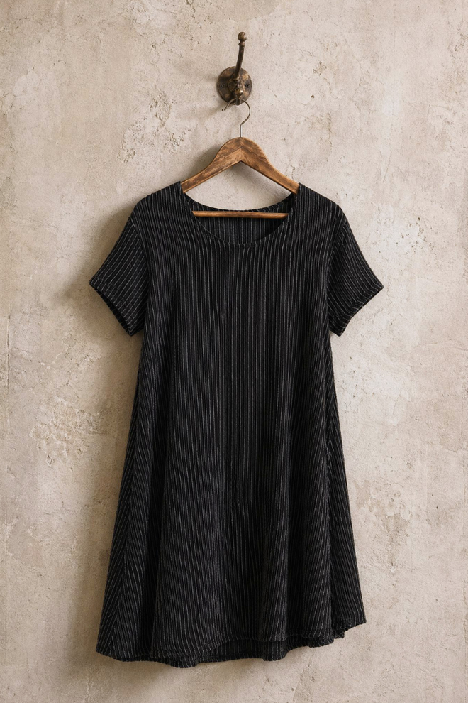 Striped Cotton Dress