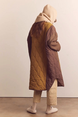 Patch Quilted Coat