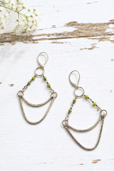 Green Goddess Earrings