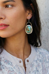 Turquoise Magic Earring