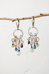 Organic Sterling Earring