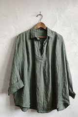 Linen Button Tunic