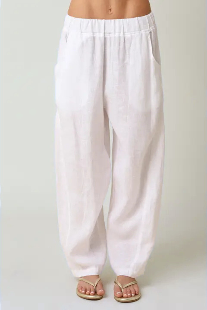 Ronnie Relaxed Linen Pant