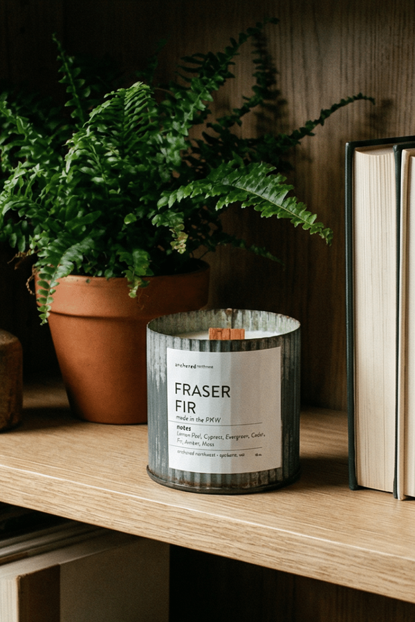 Fraser Fir Rustic Candle