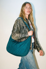 Large Nylon Crescent Bag