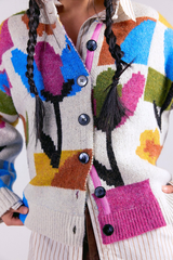 Tulip Whirl Cardigan