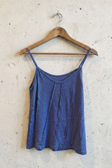 Linen Seamed Tank