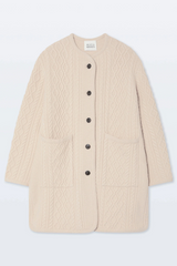 Merino Luxe Cable Coat