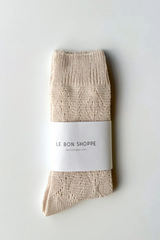 Modal Eyelet Socks