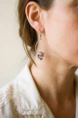 From the Heart Sapphires Earring