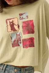 Cropped Vintage Tee