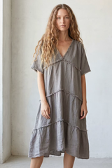 Linen Casual Dress