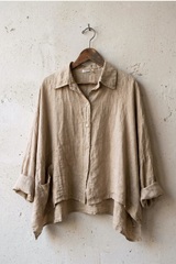 One Pocket Linen Top