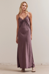 Maxi Satin Dress