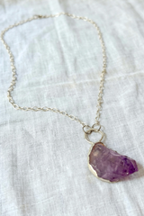 Amethyst Point Necklace