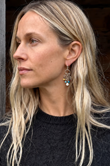Organic Sterling Earring