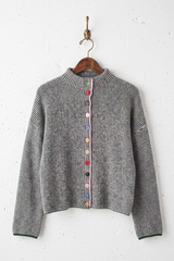 Striped Sweater Cardigan