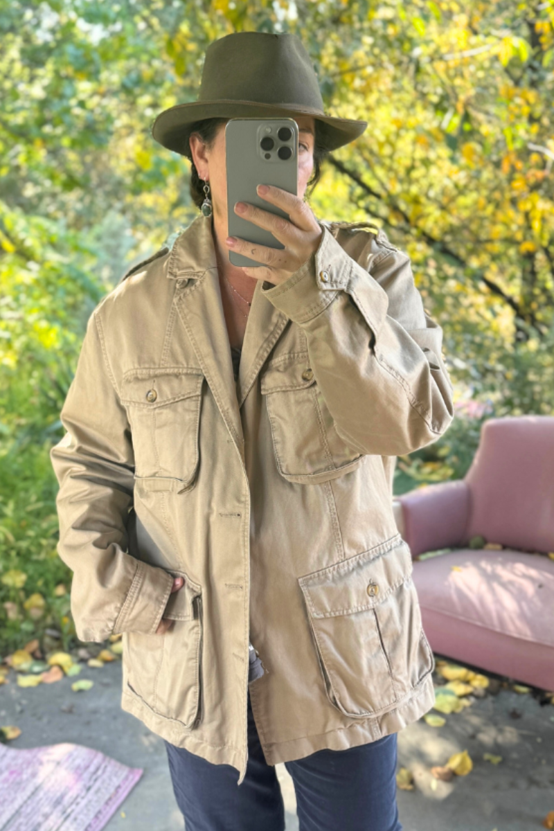 Vintage French Safari Jacket