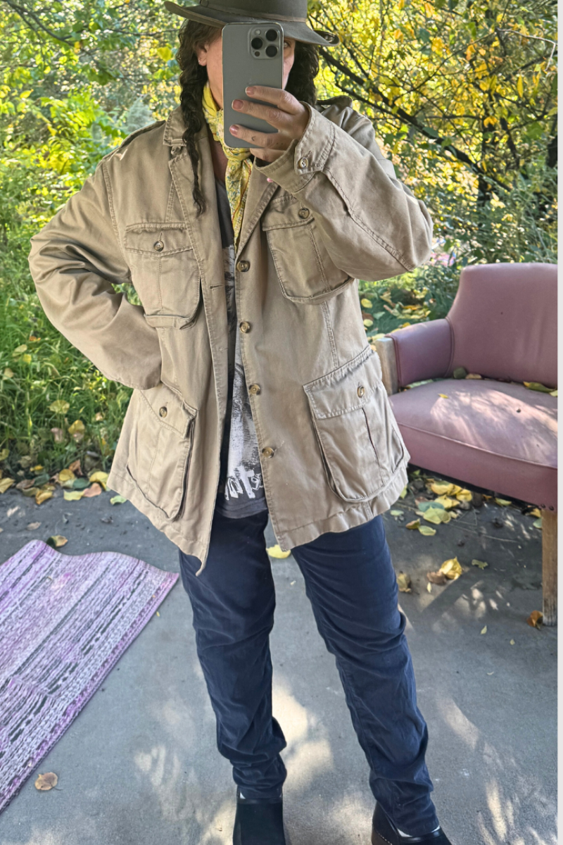 Vintage French Safari Jacket