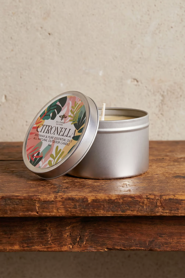 Citronelle Candle Tin