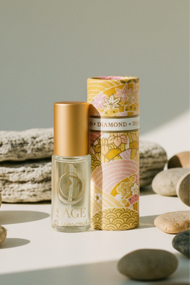 Diamond Gemstone Perfume Oil - 1/8 oz Roll-On