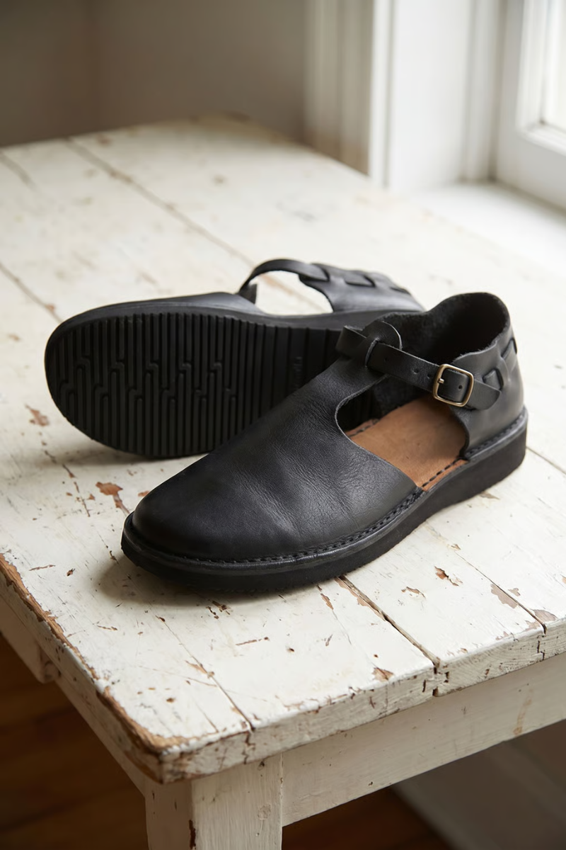 Aurora Shoes T-Strap Sandal – Studio Opal Boutique