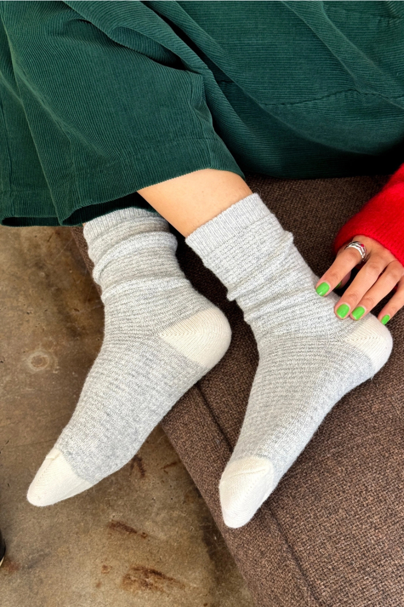 Wool Waffled Socks