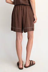 Linen Blended Shorts