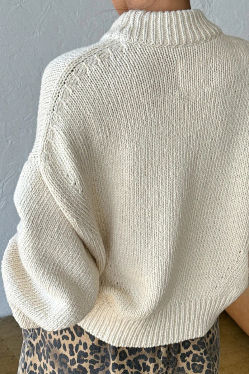 Zoe Cotton Sweater